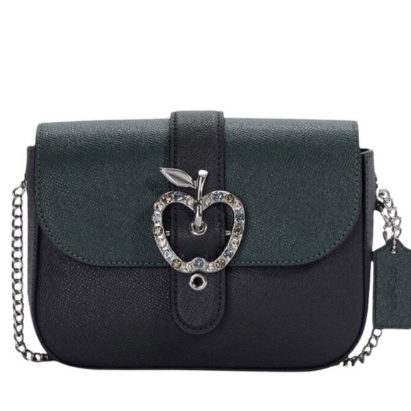 Coach Handbags - Coach Gemma Crossbody in Colorblock Forest Midnight Navy w/ Apple Buckle